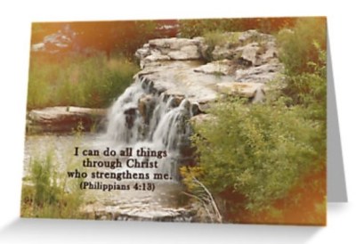 Christ who strengthens me