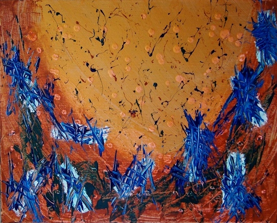 abstract no. 2 up close by sheila z.