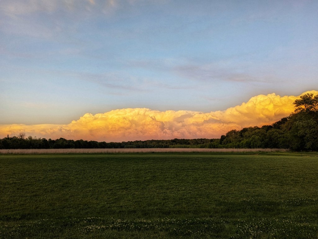Sunset Over the&nbsp;Field